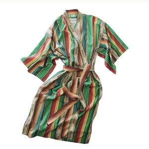 El Cosmico signature serape robe